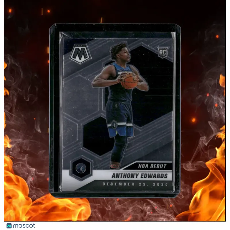 2020-21 Panini Mosaic Anthony Edwards NBA Debut Rookie #261