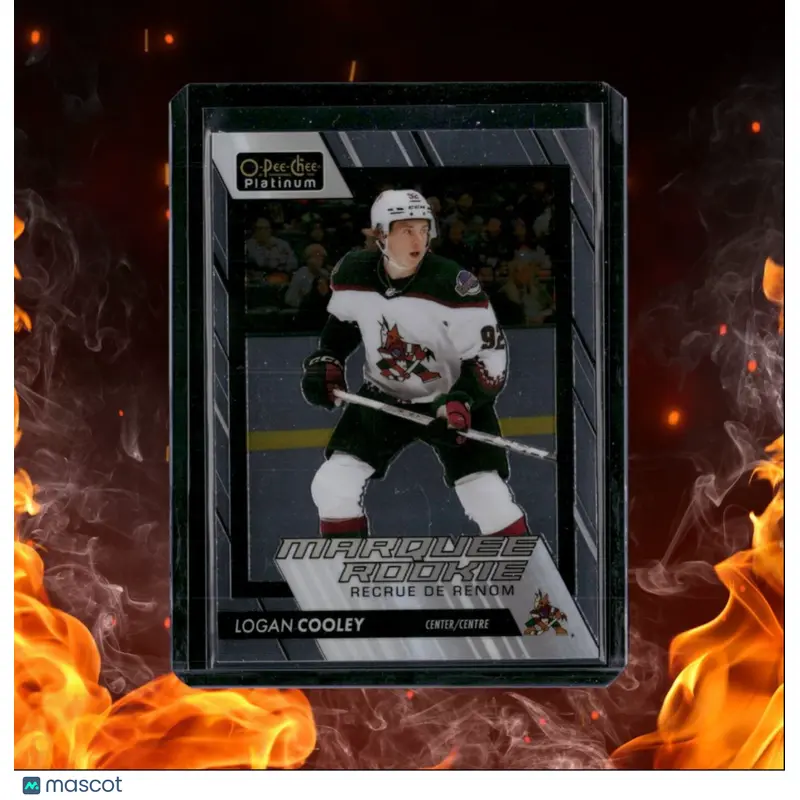 2023-24 O-Pee-Chee Platinum Logan Cooley Marquee (B) Rookie #202