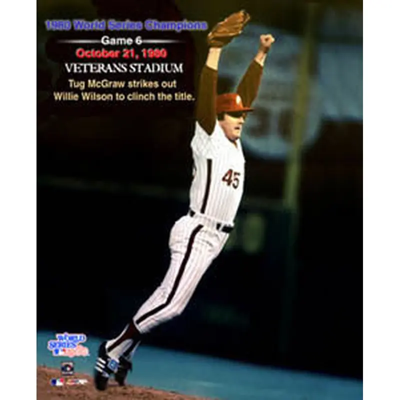 Tug McGraw "Clincher" (1980 World Series) - Photofile Inc.