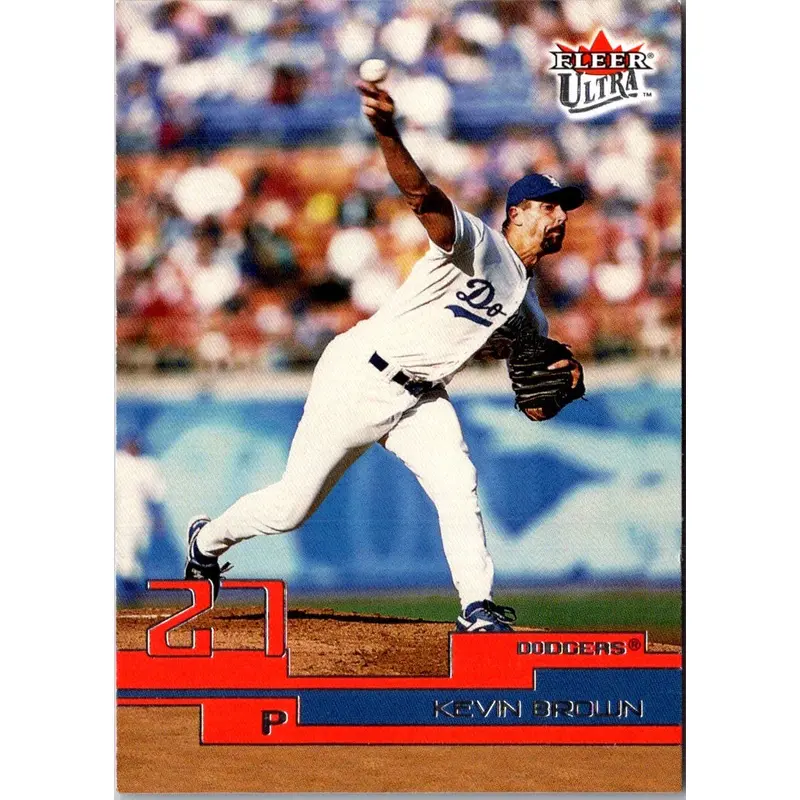2002 Multi-Ad Macon Braves Kevin R. Brown #6