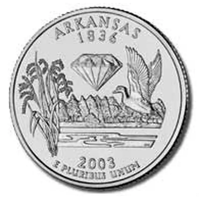 Arkansas State Quarter #25 (2003)- D uncirculated - US mint