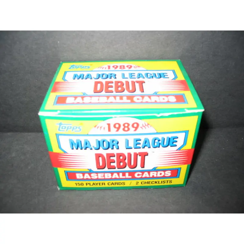 1989 Topps Baseball Major League Debut Factory Set