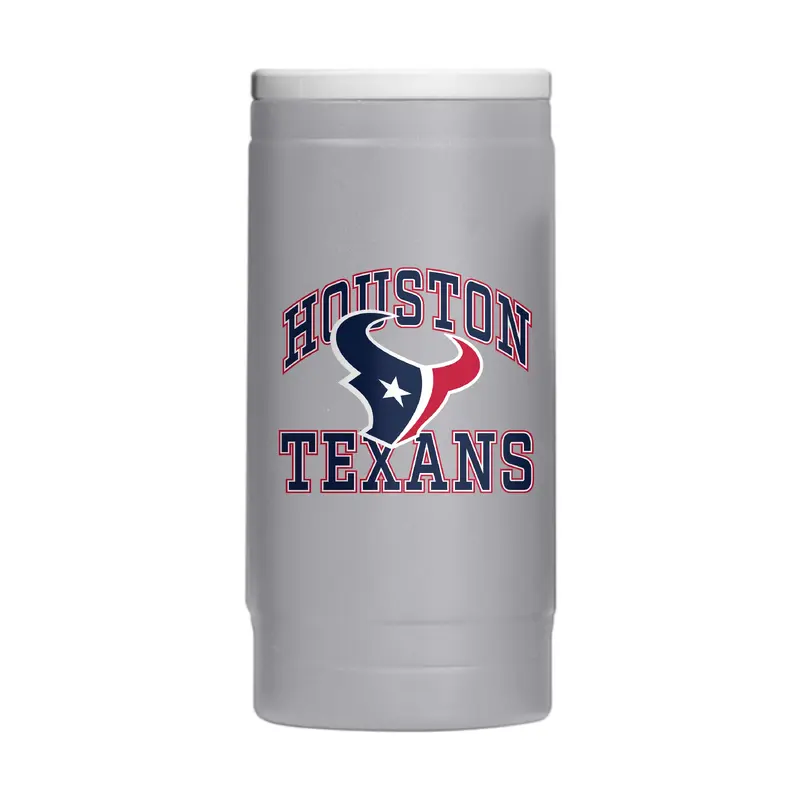 Houston Texans 12oz Athletic Powdercoat SlimCan Coolie