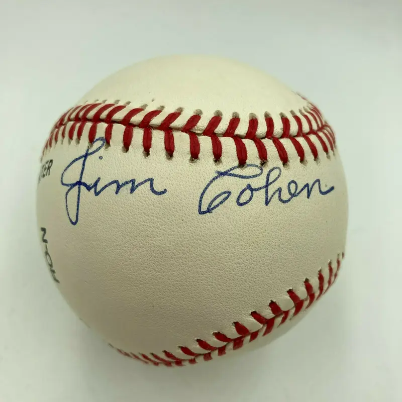 Jim Cohen Signed Official Major League Baseball Negro League Legend JSA COA