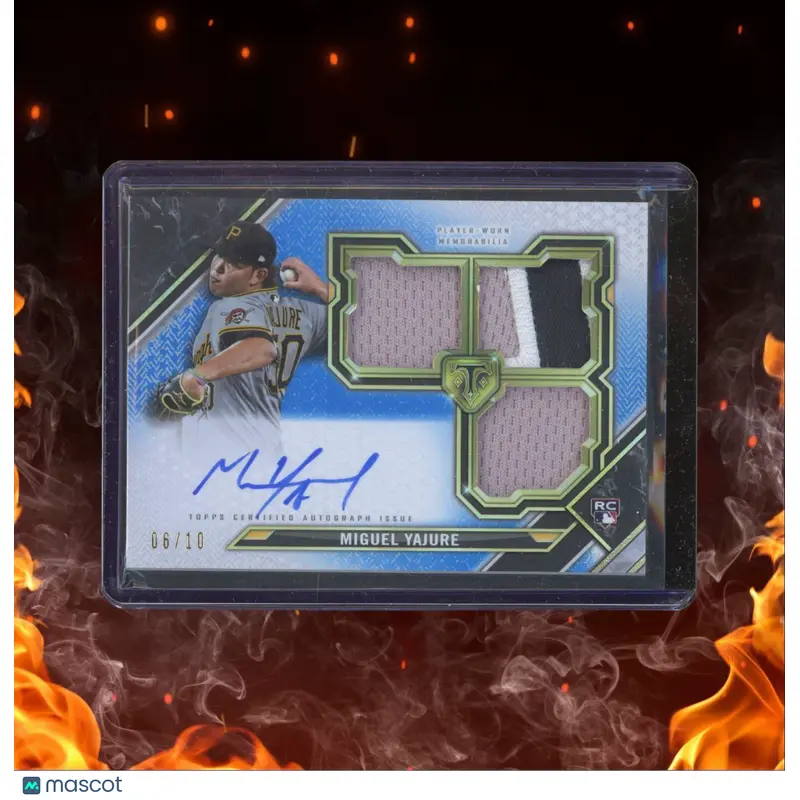 2021 Topps Triple Threads Rookie & Future Phenoms Autograph Relics Sapphire