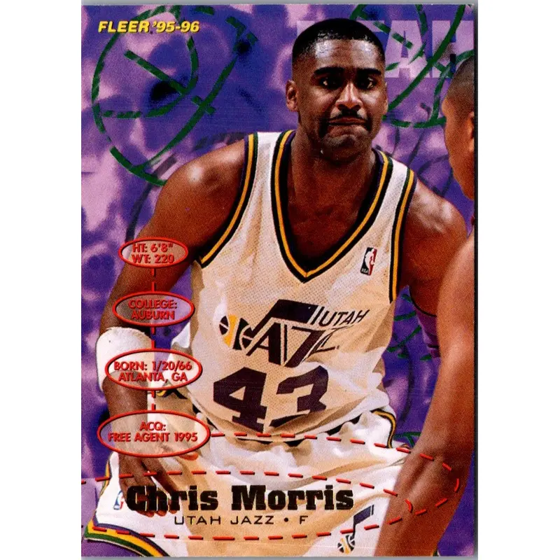 1995 Fleer Chris Morris #258