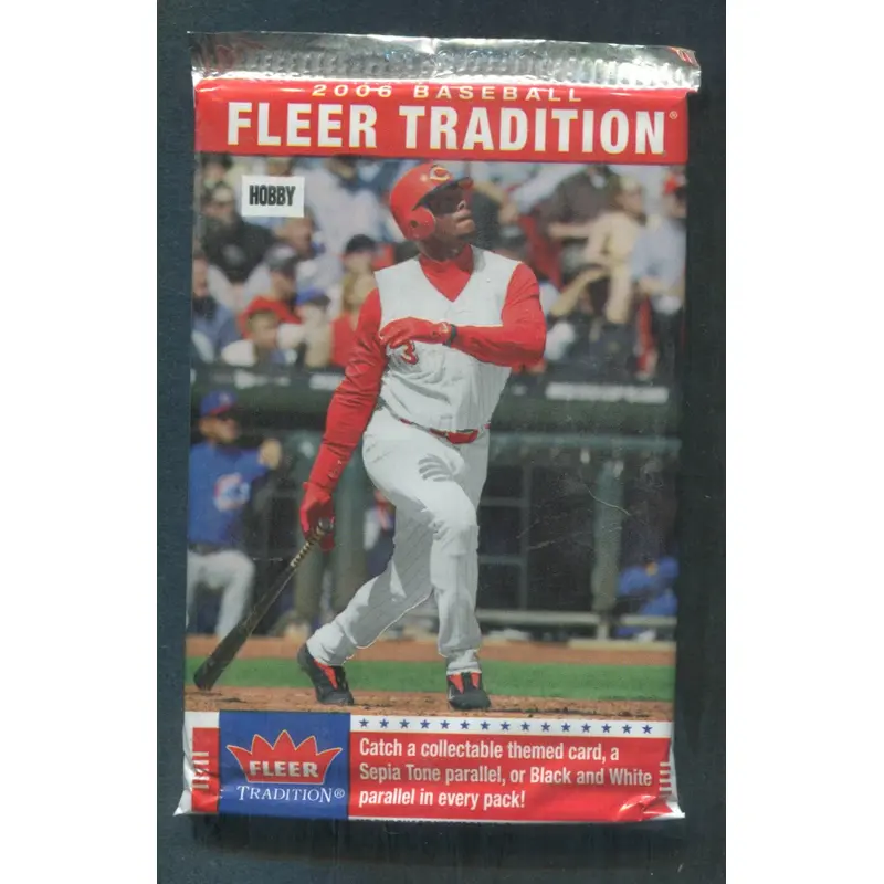 2006 Fleer Tradition Baseball Unopened Pack (Hobby) (10)