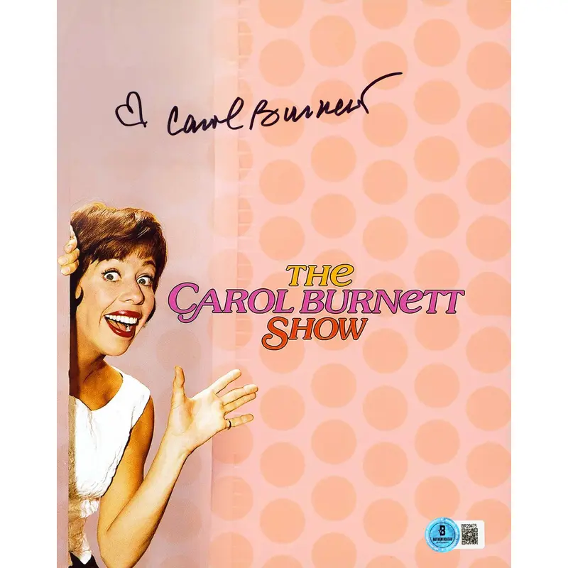Carol Burnett Authentic Signed 8x10 Vertical Photo Autographed BAS 10