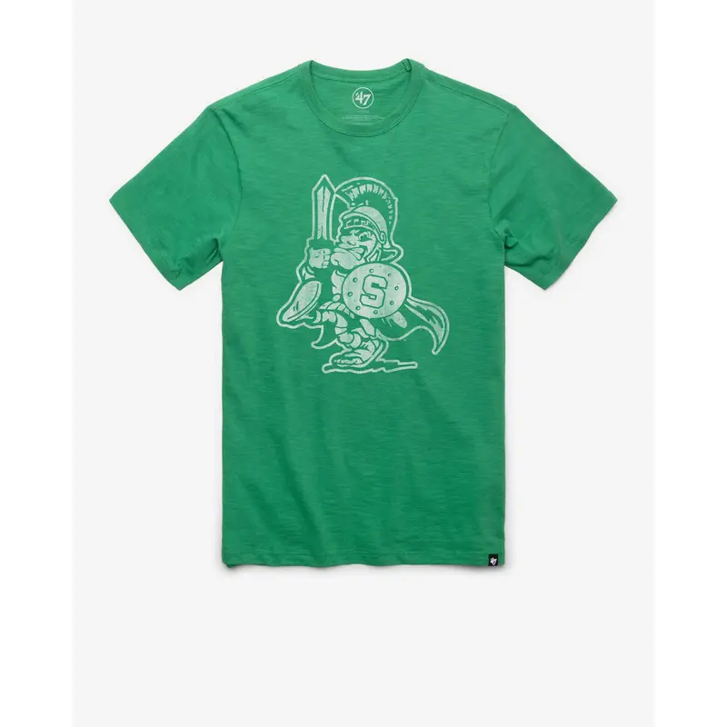 MICHIGAN STATE SPARTANS VINTAGE GRIT '47 SCRUM TEE