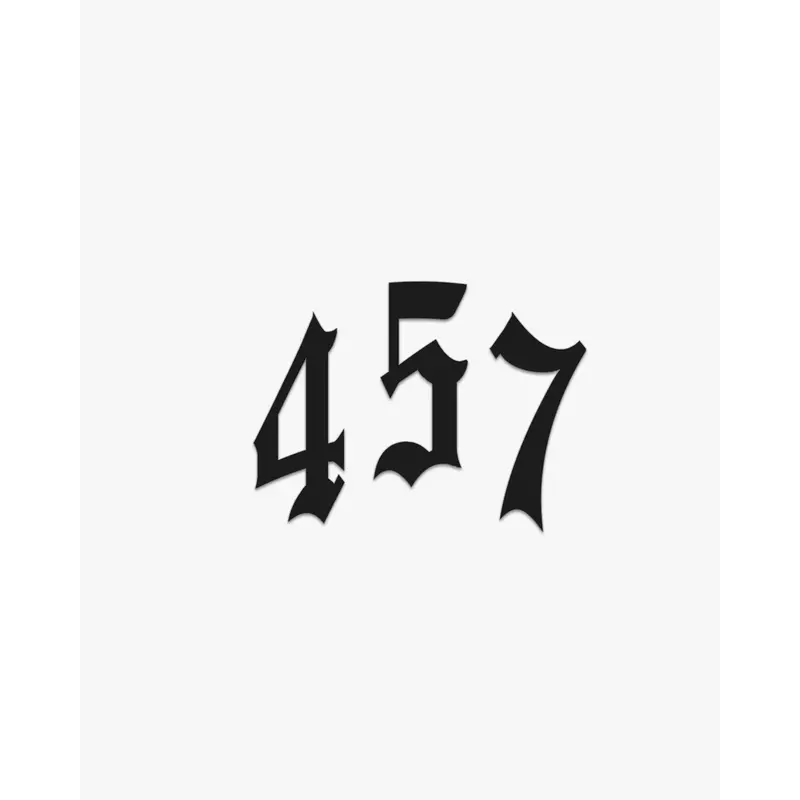 THE (457) VANQUISH PREMIUM DECAL