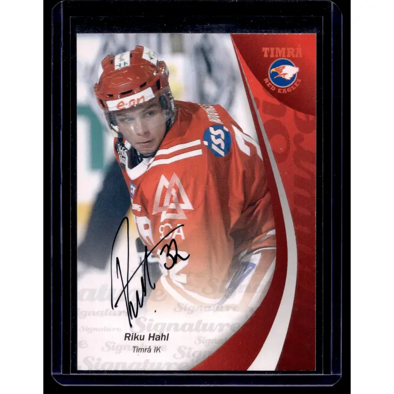 2006-07 SHL Signatures - Riku Hahl