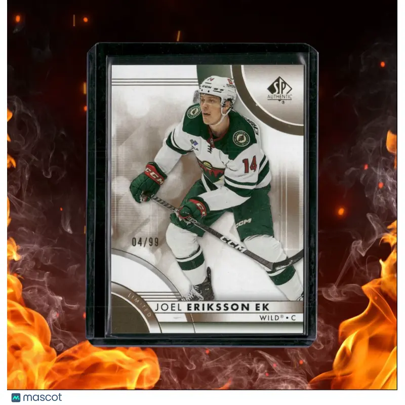 2023-24 SP Authentic Joel Eriksson Ek Gold Limited Auto 04/99 #66