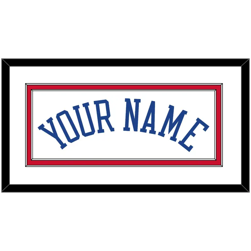 Philadelphia Name - White Association - Double Mat 1