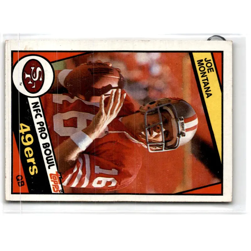1983 7-Eleven Discs Joe Montana #6