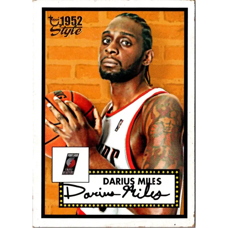 2005 Topps 1952 Style Darius Miles #59