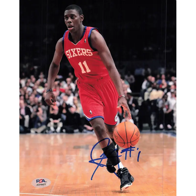 Jrue Holiday Signed 8x10 photo PSA/DNA Autographed 76ers