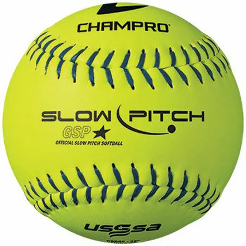 New Champro USSSA 12" Tournament Softball Durahide Cover .44 COR Dozen