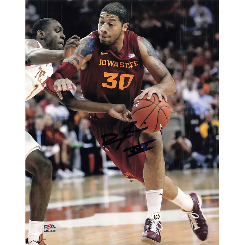 ROYCE WHITE signed 8x10 photo PSA/DNA Iowa State Cyclones Autographed