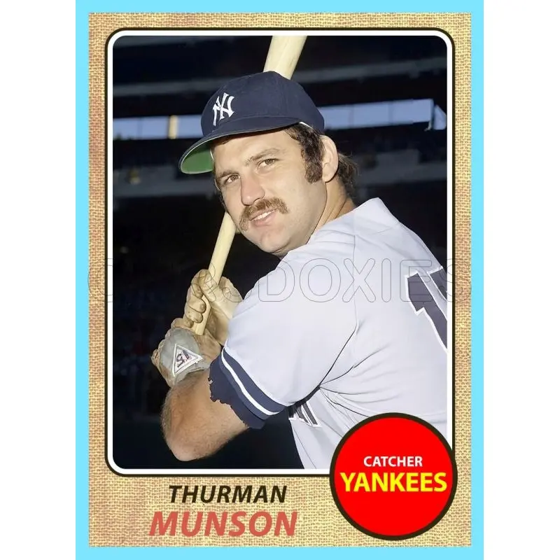 Thurman Munson 1968 Topps Custom Card - 4503