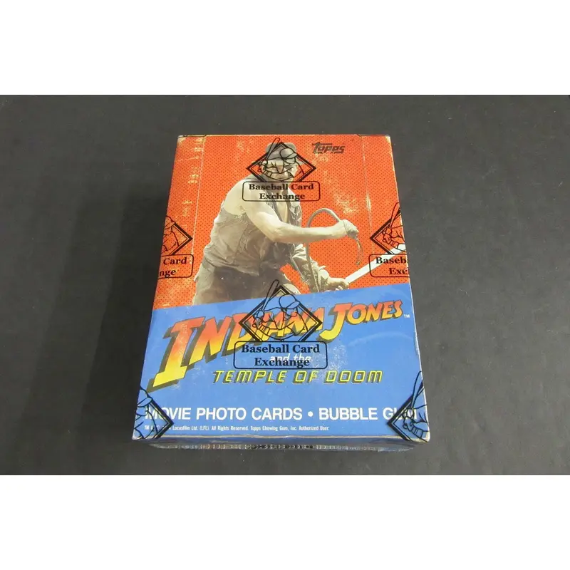 1984 Topps Indiana Jones Temple Doom Unopened Wax Box (BBCE) (Non)