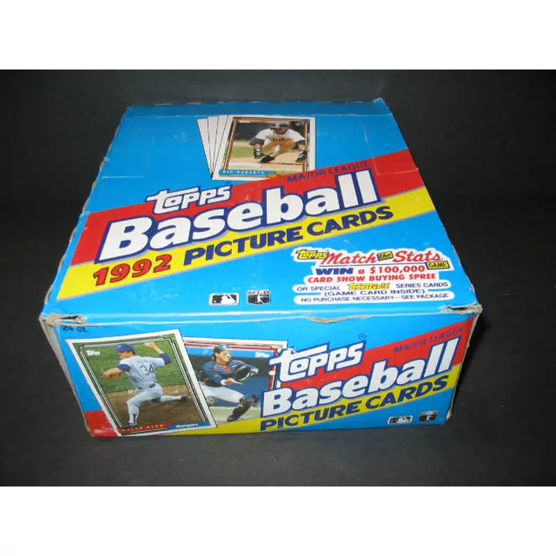 1992 Topps Baseball Unopened Rack Pack (Authenticate)