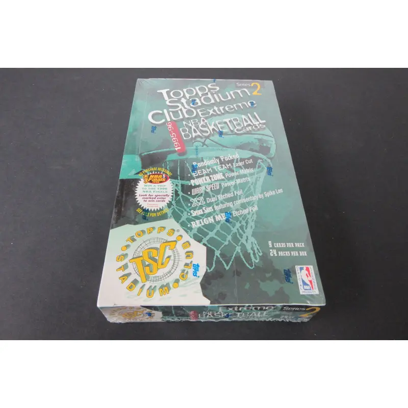 1995/96 Topps Stadium Club Basketball Series 2 Box (Retail) (/9)