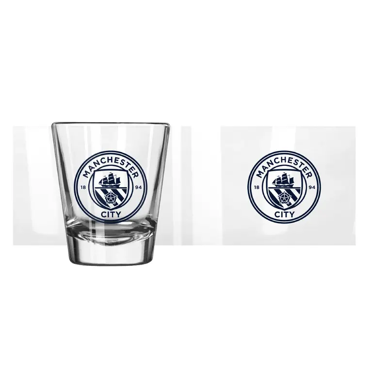 Manchester City F.C. 2oz Gameday Shot Glass