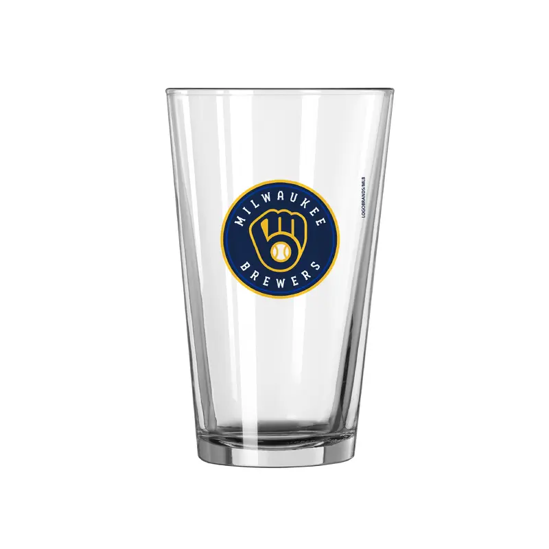 Milwaukee Brewers 16oz 2022 Spring Training Letterman Pint Glass