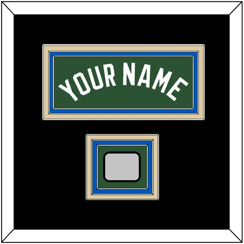 Milwaukee Name & Finals Patch - Green Icon - Triple Mat 3
