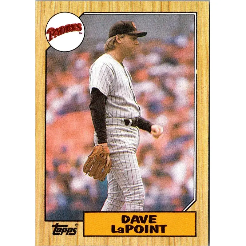 1987 Topps Dave LaPoint #754