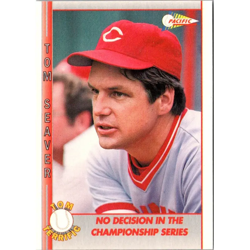 1992 Pacific Seaver Tom Seaver (No Decision in the Championship Serie) #40
