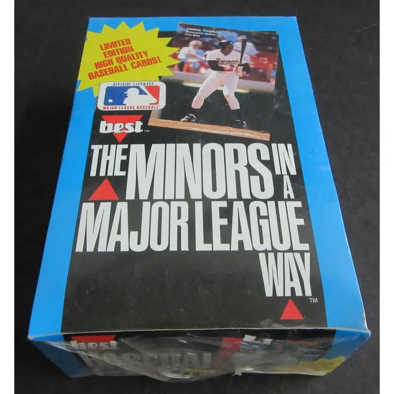 1990 Best Cards Minor League Baseball Unopened Box