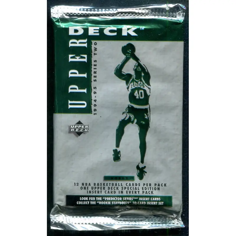 1994/95 Upper Deck Basketball Unopened Series 2 Pack (Hobby) (12)