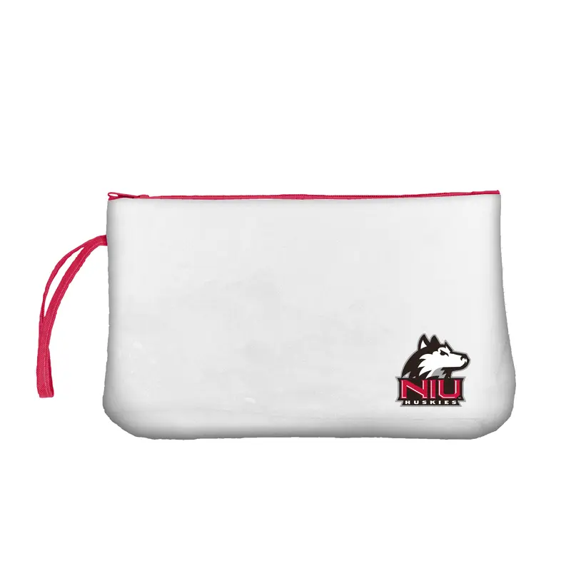 Northern Illinois Clear Wristlet