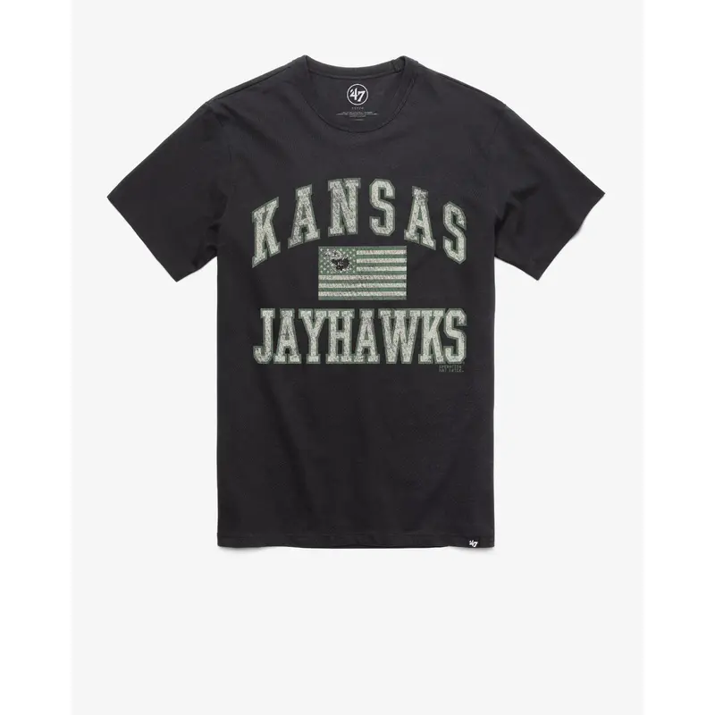 KANSAS JAYHAWKS OHT MAJOR '47 FRANKLIN TEE