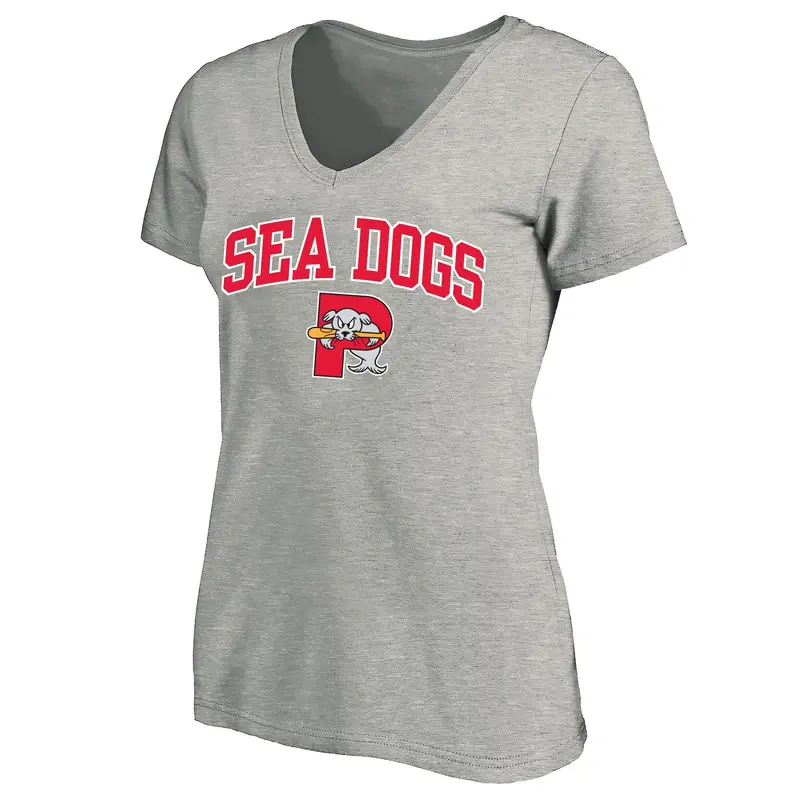 Sea Dogs Big & Tall Womens Primary Logo Tee