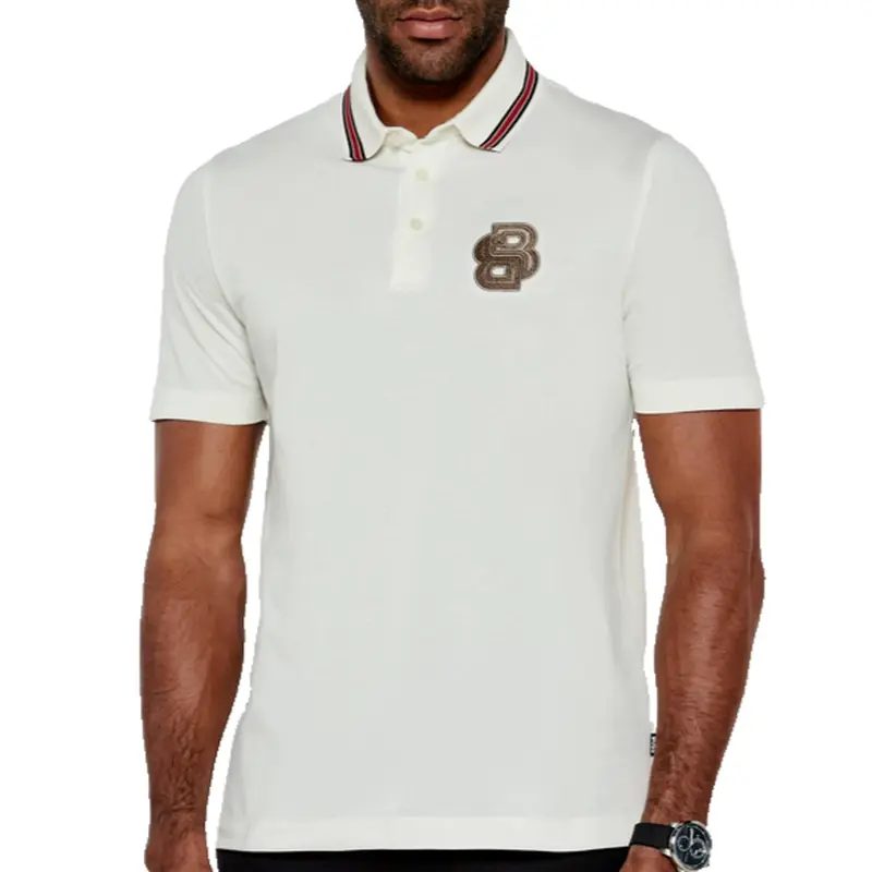 HUGO BOSS MENS POLO BEIGE C-PARRIS 10 LNY 50532961118