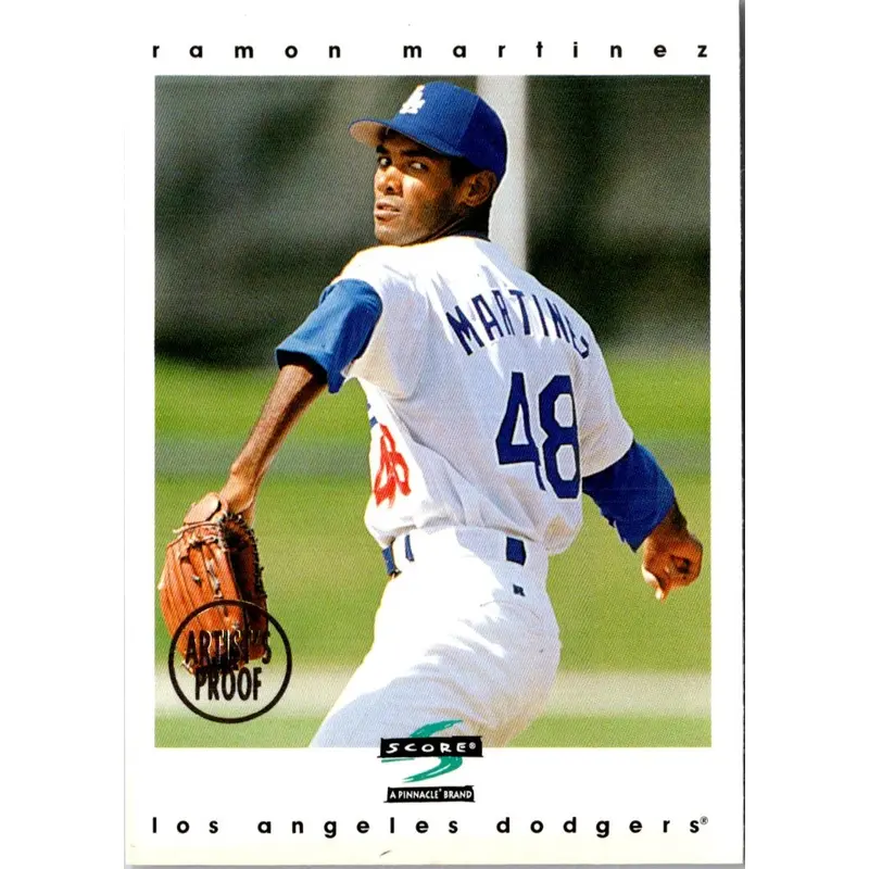 1997 Score Artist's Proofs White Border Ramon Martinez #248