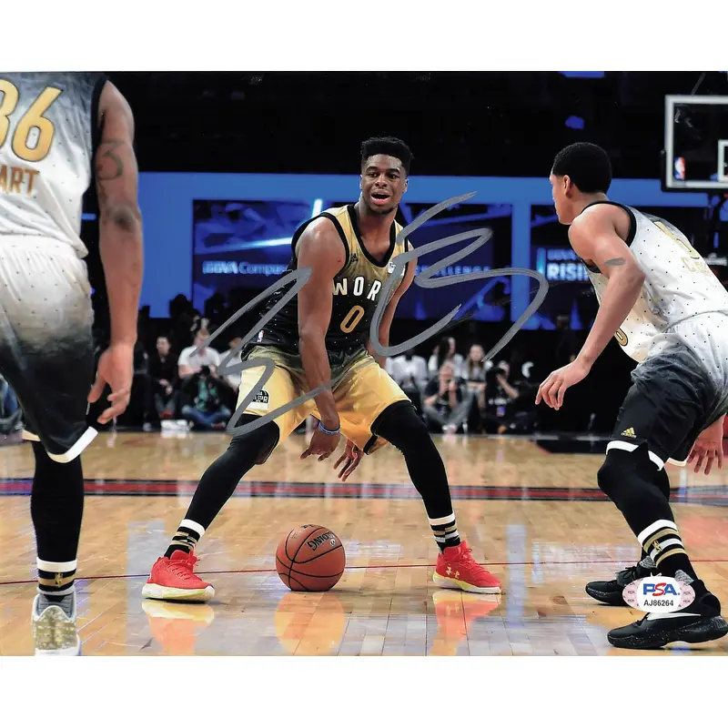 Emmanuel Mudiay signed 8x10 photo PSA/DNA Denver Nuggets Autographed Jazz