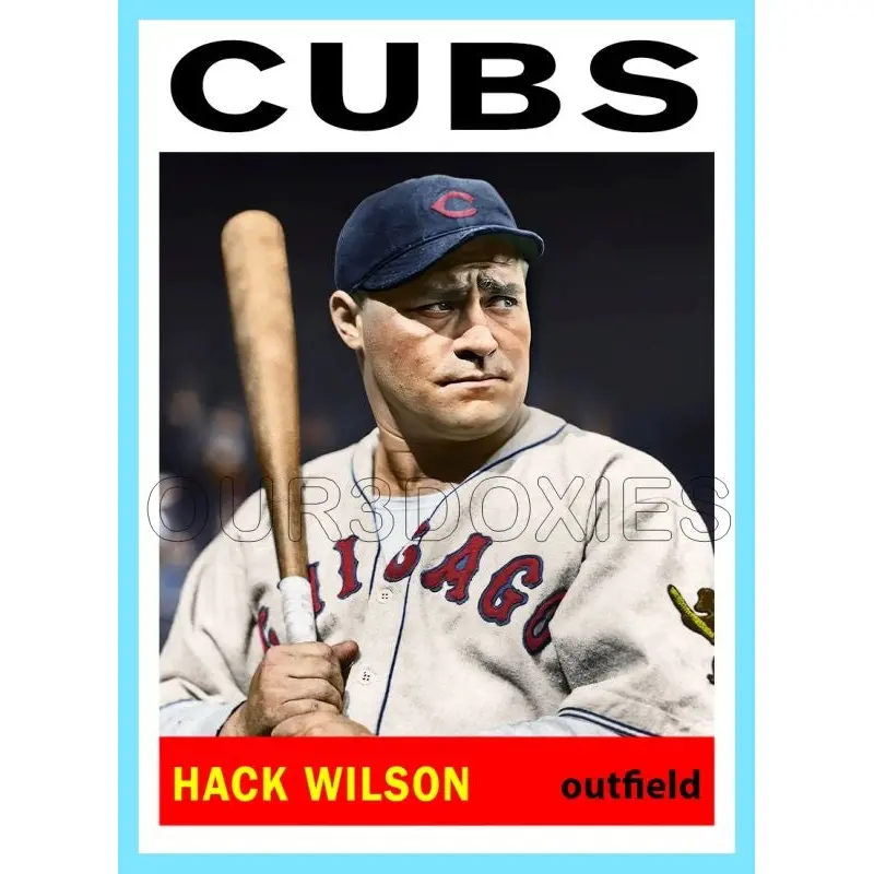 Hack Wilson 1964 Topps Custom Card - 4387
