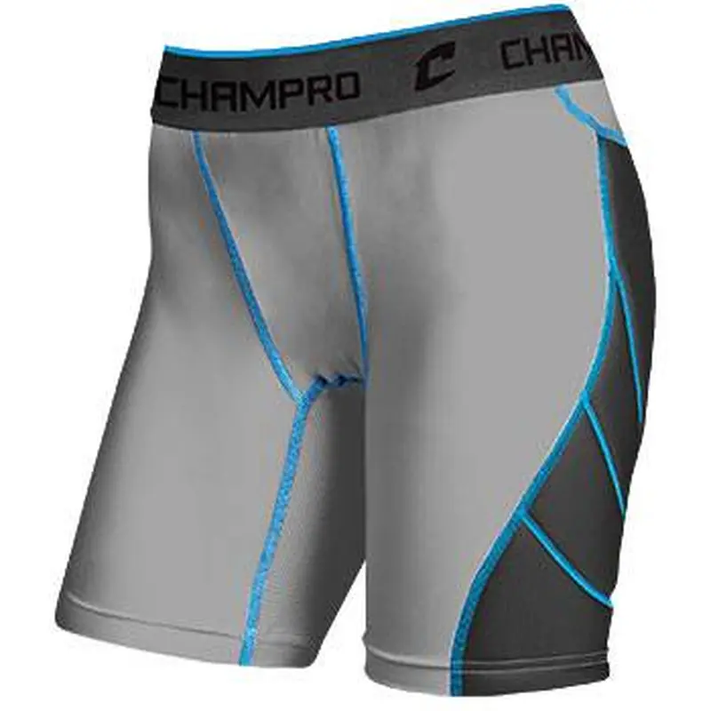New Champro Women's Grey Windmill Sliding Short Size Small