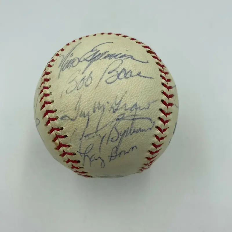 1980 Philadelphia Phillies World Series Champs Team Signed Baseball With JSA COA
