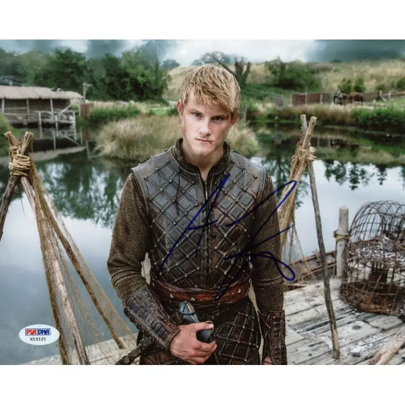 Alexander Ludwig Vikings Signed Authentic 8X10 Photo Autographed PSA/DNA #X12121