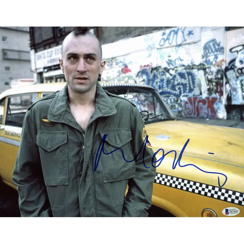 Robert Deniro Taxi Driver Authentic Signed 11x14 Photo Autographed BAS #E67649