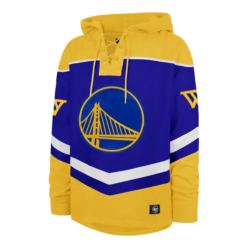 GOLDEN STATE WARRIORS TRI SATIN '47 LAYUP LACER HOOD