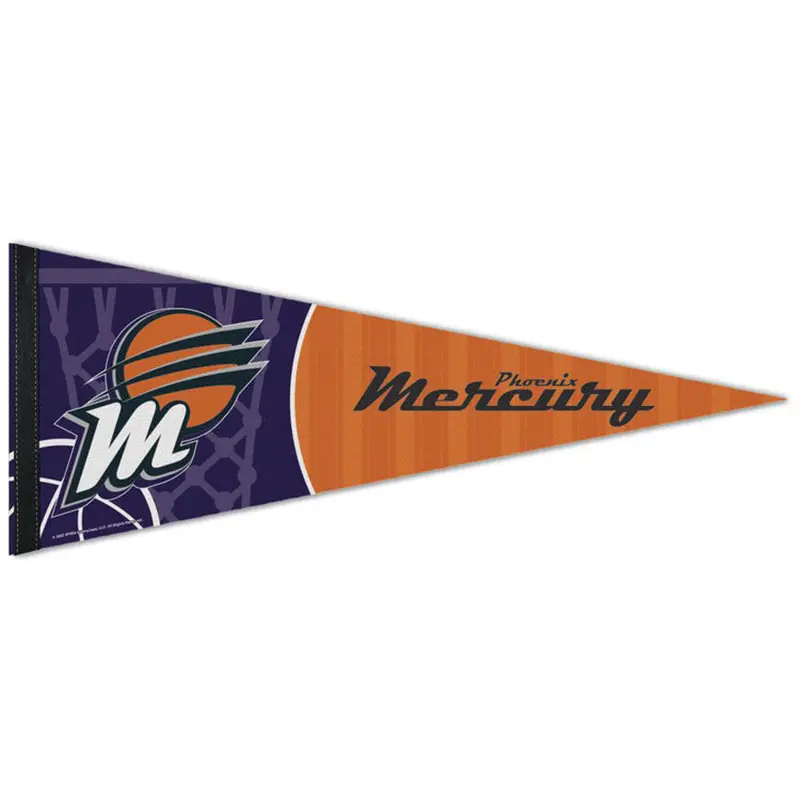 Phoenix Mercury Official WNBA Basketball Team Premium Felt Pennant - Wincraft