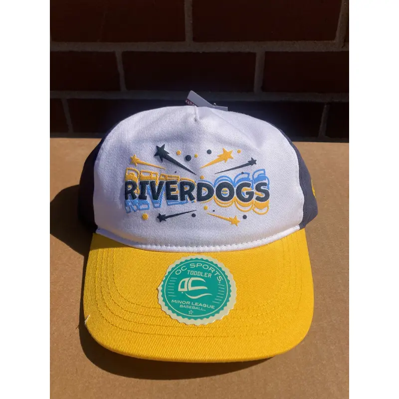 Toddler OC Gold/Navy Shooting Stars Cap