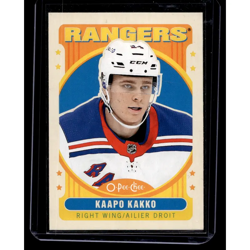 2021-22 O-Pee-Chee - Retro Blank Backs - Kaapo Kakko #206