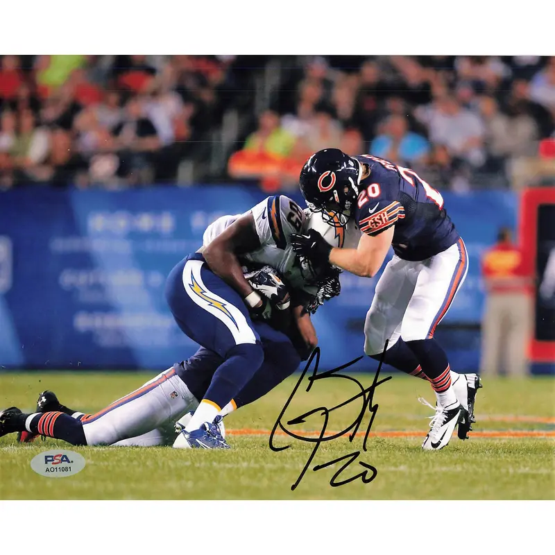 CRAIG STELTZ Signed 8x10 photo PSA/DNA Chicago Bears Autographed