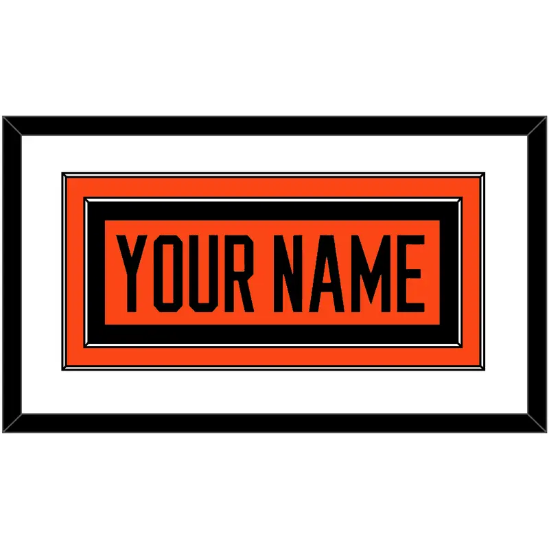 Philadelphia Nameplate - Alternate Black - Double Mat 1